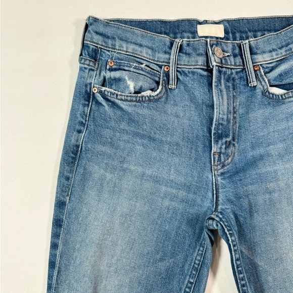 MOTHER The Flirt Fray in Cold Feet Size 25 - Picture 3 of 14